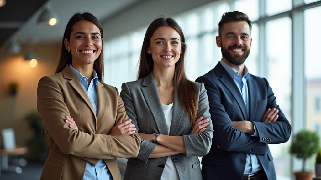 Diverse Gruppe von Experten und Analysten im modernen Büro